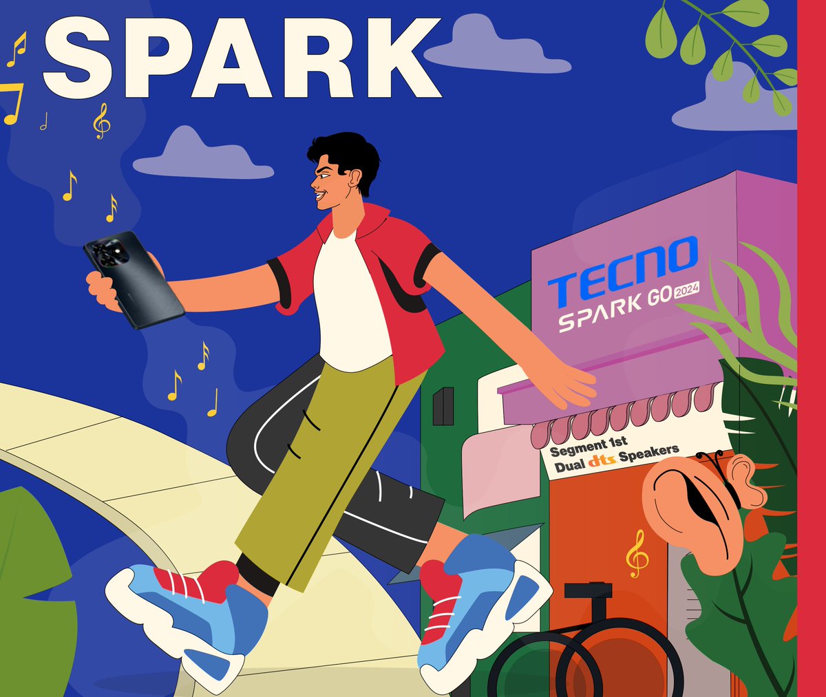 TecnoMobileInd's tweet image. In every corner of Bharat, a Spark of melody will ignite!

Celebrate #BharatKaApnaSpark through music on #SparkGo2024.
Sale starts on 7th December at 12 Noon IST from ₹6,699 on @amazonIN and at your nearest retail stores.

Get notified: knw.one/sparkgo2024

#TECNOSmartphones