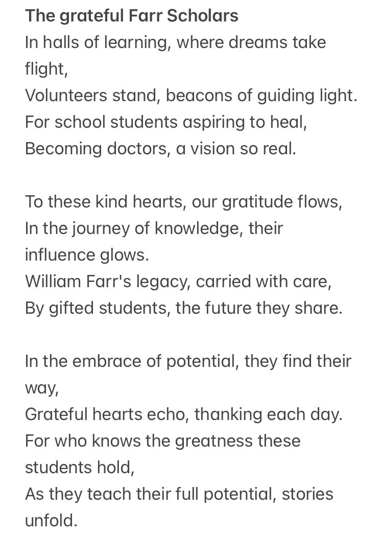 William Farr (@shropwillfarr) on Twitter photo Thank you to the volunteers <a href="/SathVolunteers/">SaTH Volunteers</a> who have been helping our William Farr Academy <a href="/Academy_Farr/">William Farr Academy</a> students over the year 😊 Thank you to the volunteers <a href="/SathVolunteers/">SaTH Volunteers</a> who have been helping our William Farr Academy <a href="/Academy_Farr/">William Farr Academy</a> students over the year 😊