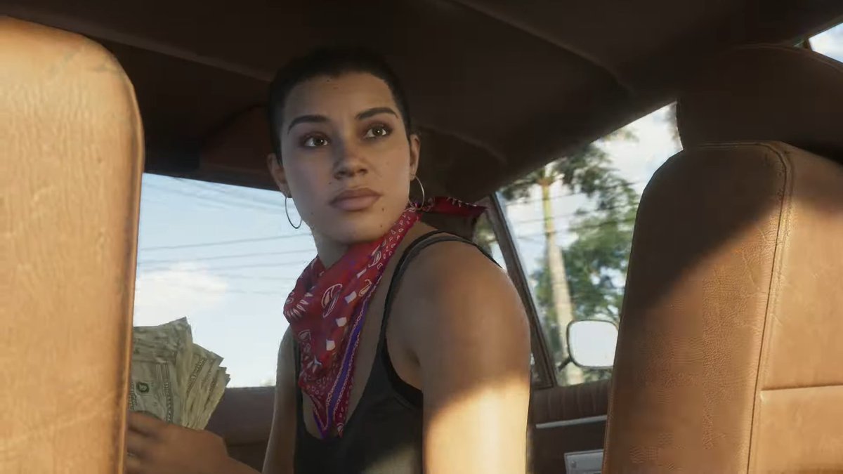 20. Our first look at protagonist Jason and another look at Lucia in the car
