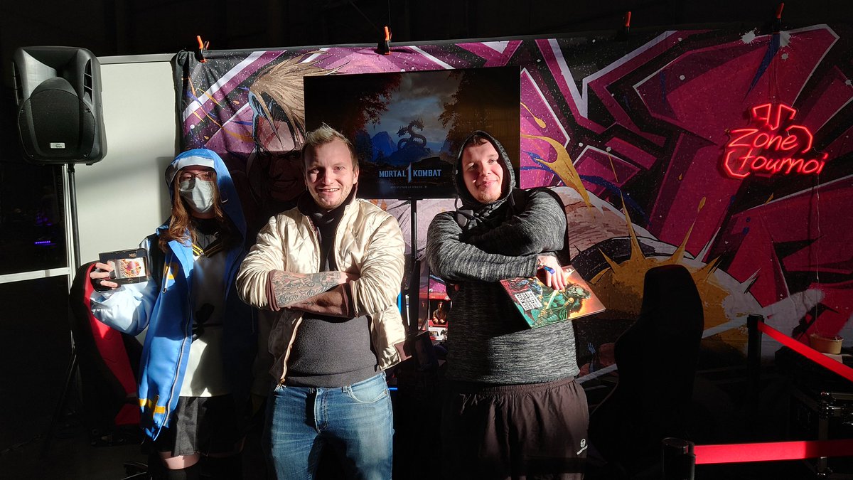FuryVS_'s tweet photo. Résultats de la #ZoneTournoi 🏆 @GeekDaysShow Lille 👾  1/2
🎙️Avec @LuttiLutti_, @jules_thieb et VDLAmaury 

🩻 #MK1
🏆 Shoga
🥈 @skarox2
🥉 @AkiraRedgrave

🥊 #UFC5
🏆 OC @LordUure
🥈 Susu
🥉 @vincezoo7807

🥋 #SF6
🏆 VGY @Pulga_Alma
🥈FFC Ryuuk
🥉 @MeNeMeNsss

#Furyvs #fgc https://t.co/JJIGjdLExK