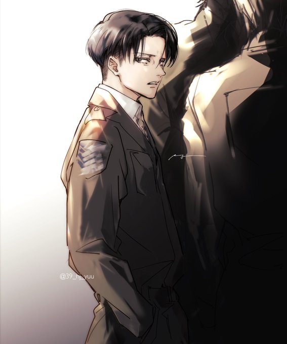 「levi (shingeki no kyojin)」Fan Art(Latest｜RT&Fav:50)