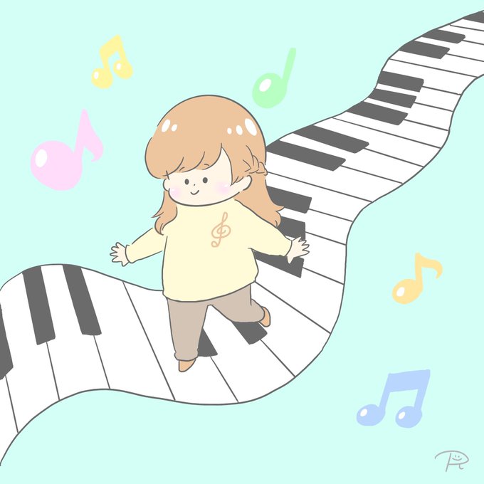 「長袖 ピアノ」のTwitter画像/イラスト(新着)