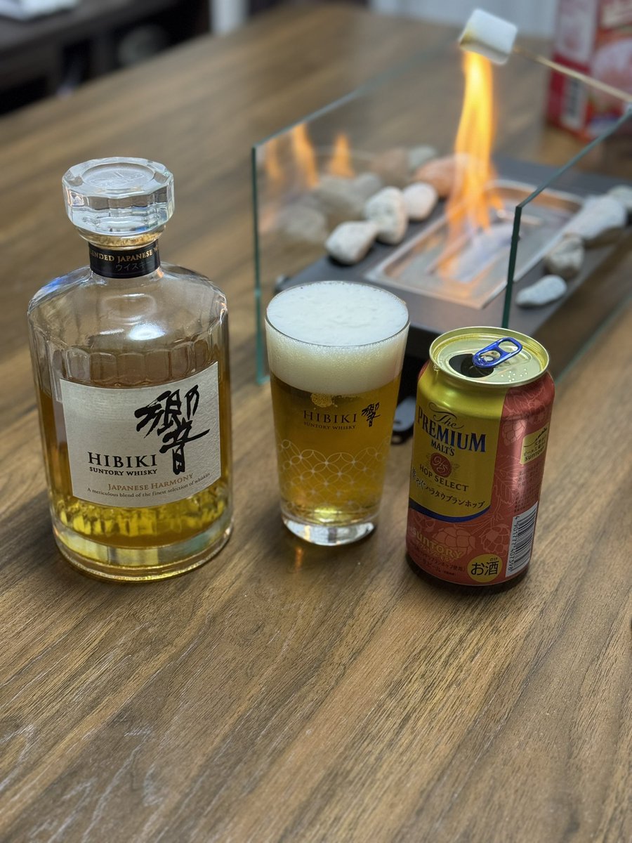 1hibiki's tweet photo. バイオエタノール暖炉が届いたので遊んでます🤩 https://t.co/QHlZbpymhN