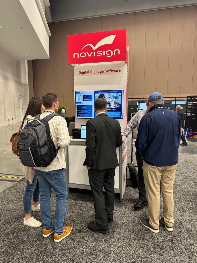 novisign's tweet image. 📣 Join Us at Digital Signage Expo 2023 #dse2023 - Booth #703 📣where innovation meets visual communication excellence. See you at the show! #dse #digitalsignagesoftware