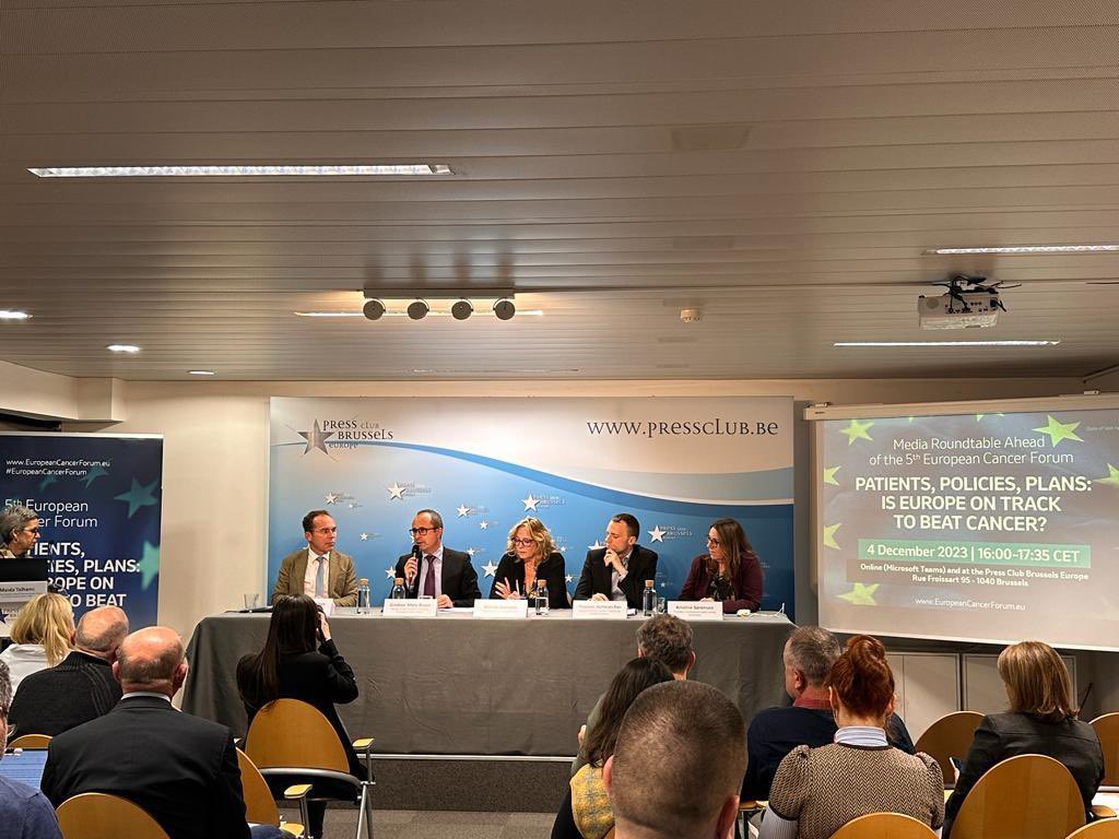 Join the fight against Lung Cancer! I will persist for proper attention to lung cancer in the European Cancer Plan and I am sure @SKyriakidesEU is standing with me and my MEP collegues in this mission. Thank you Press Club Brussels for beeing a voice in this crucial fight!