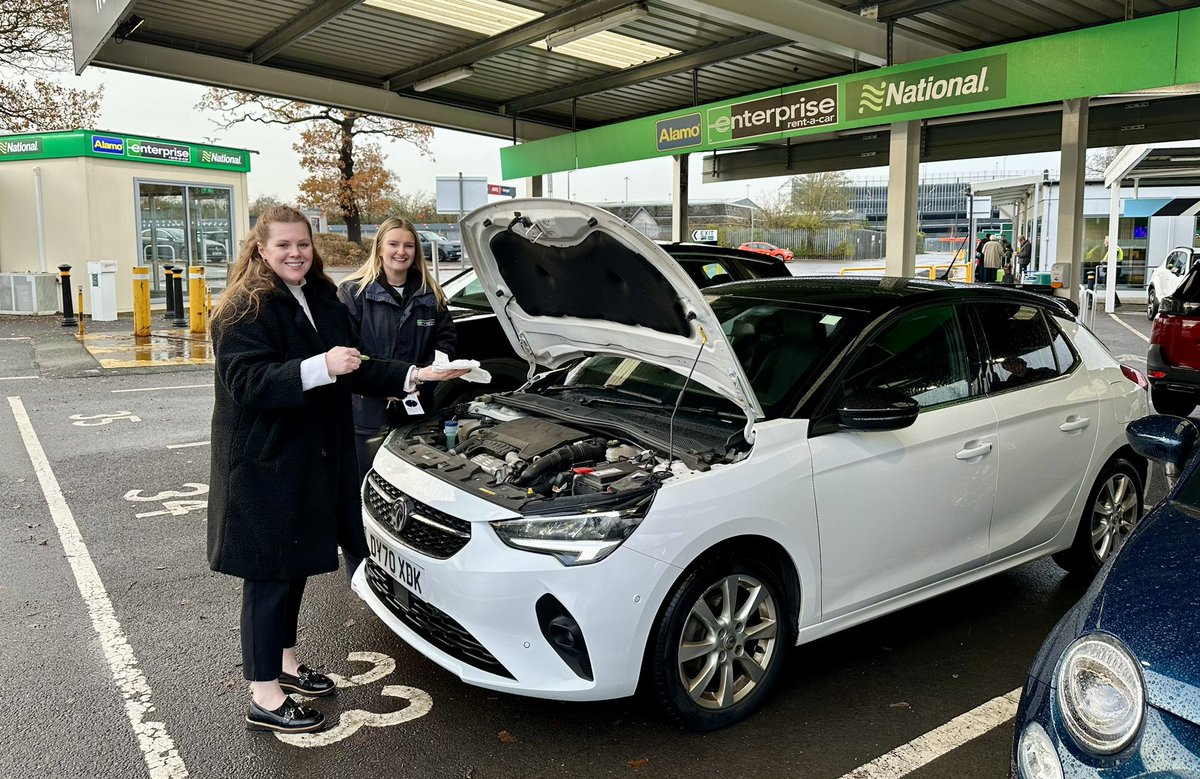 <a href="/KatieFordham2/">Katie Fordham</a>  Ensuring fleet health is high on the agenda at Manchester Airport this morning running through Standard of Care with the rental team. #VRoomVRoom
