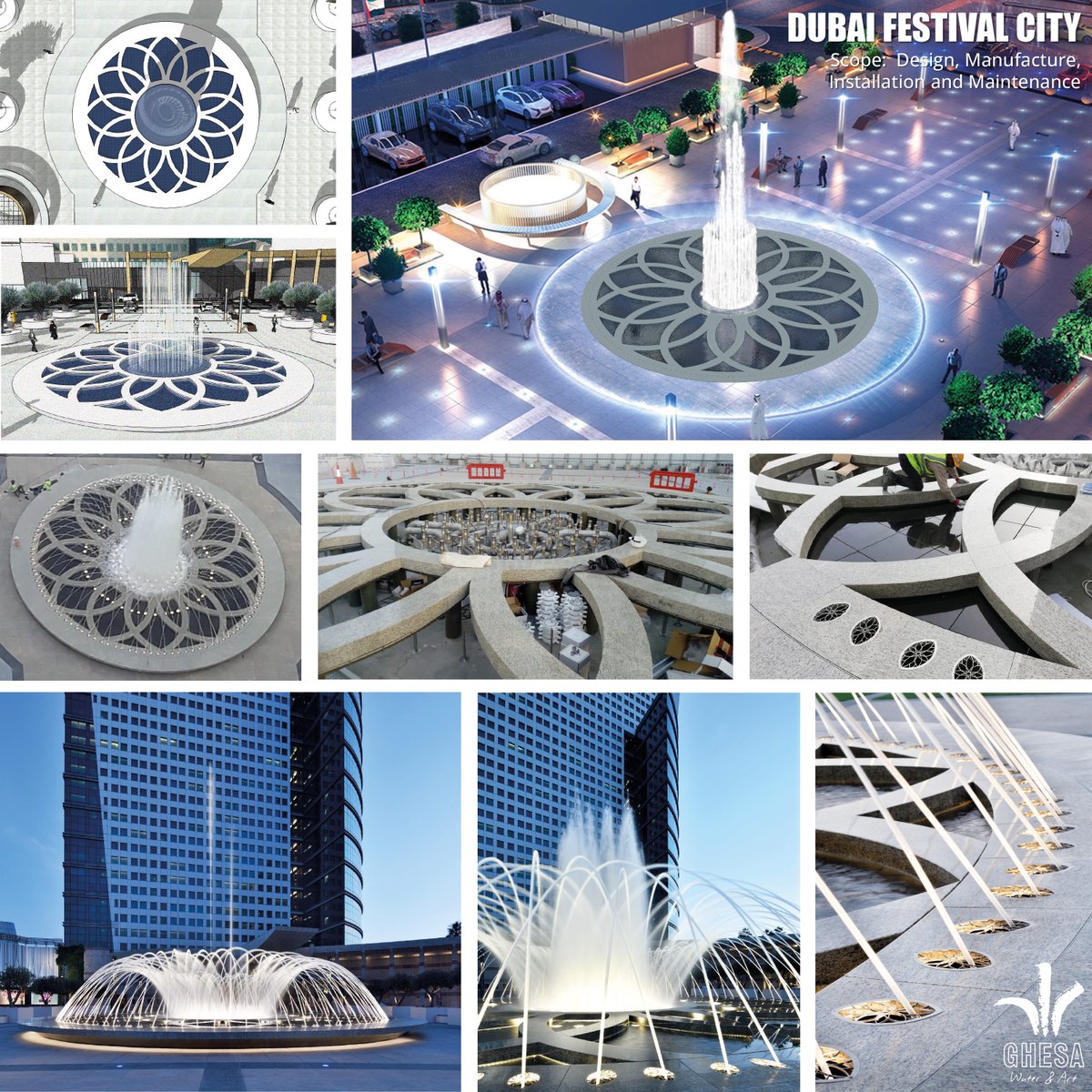 TURNKEY SOLUTIONS
GHESA Water &amp; Art is a global water feature specialist that offers comprehensive project management services covering the entire project lifecycle - from inception to completion and beyond.
For more information contact us at info@ghesa.es