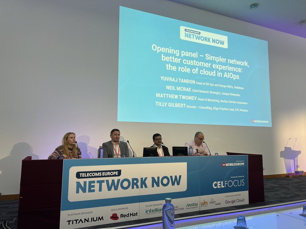 robert_cfg's tweet photo. At @TelecomEurope’s Network Now event in London #telecom https://t.co/lbmNwhyBPM