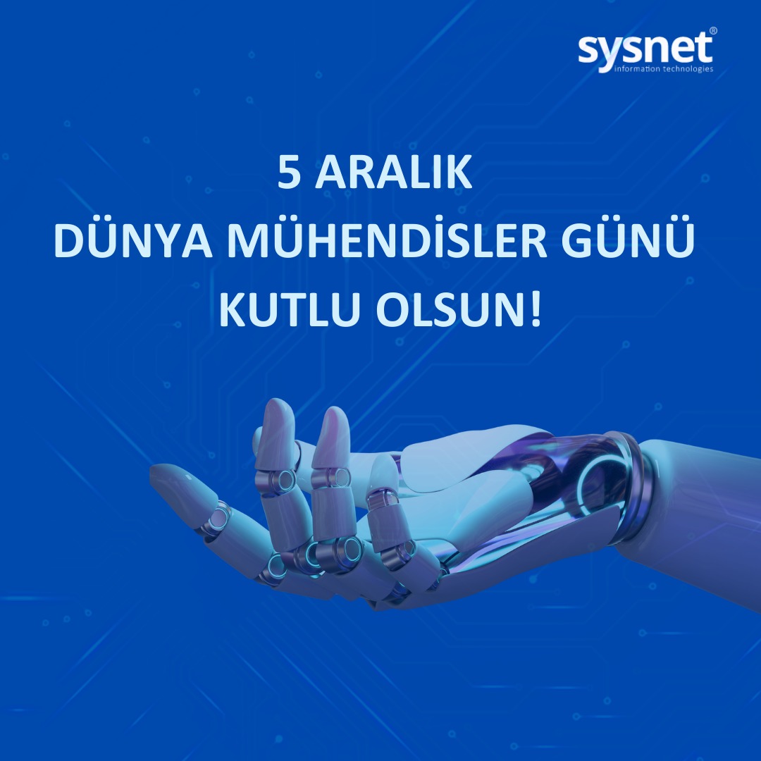 sysnetbt's tweet photo. 5 Aralık Dünya Mühendisler Günü Kutlu Olsun! https://t.co/sRESoUYPso