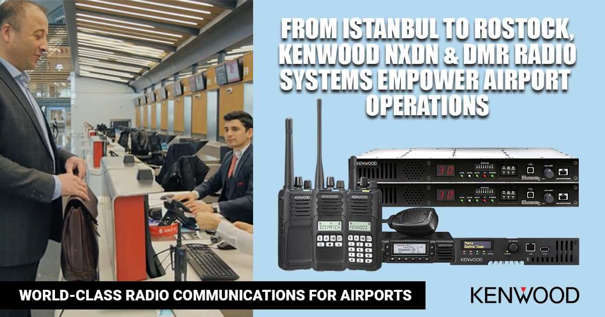 Clear, reliable #radiocommunication between functional teams at an airport is critical to #Operations, #BusinessContinuity, #safety &amp; #security. Take a look at our #dPMR446, #DMR &amp; #NXDN #radiocommunication systems and #SoftwareSolutions for airports, contact us:
t: 023 8071 8713