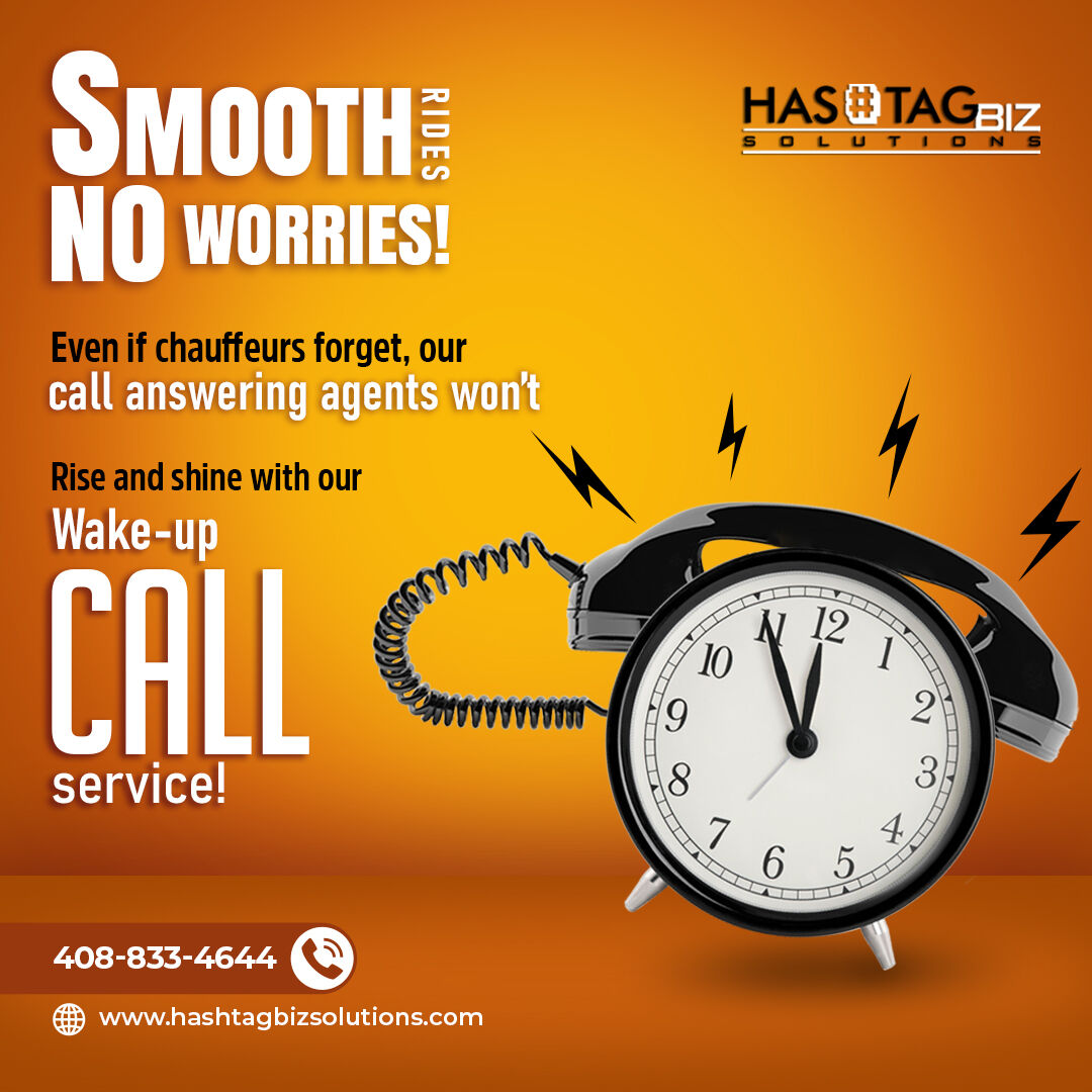 Eliminate concerns about your chauffeurs arriving late. We guarantee consistent wake-up calls, with our call-answering service ensuring your chauffeurs never miss reaching their destination on time.
.
.
#callanswering #hashtagcallcenter #limocallcenter
