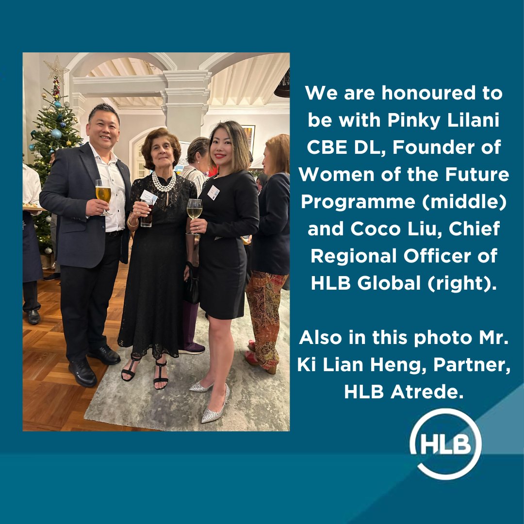 We are honoured to be invited by Her Excellency #KaraOwen CMG CVO for a special reception to celebrate the 2023 Asia Pacific Kindness & Leadership Listees and Women of the Future Shortlisted Candidates.

#WOF2023 #TeamHLB
#HLBAtrede #TogetherWeMakeItHappen