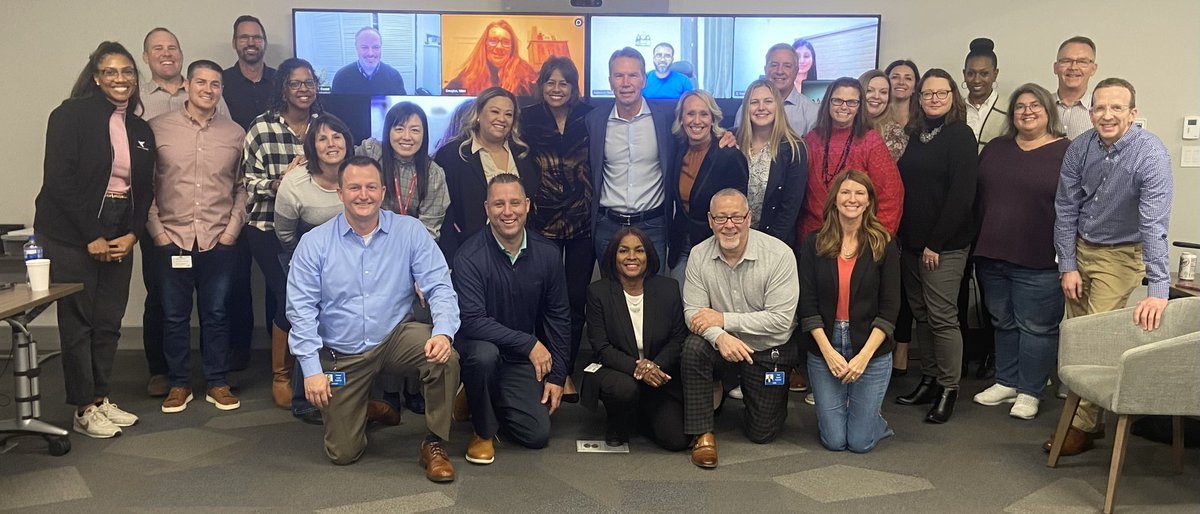 Thanks to our CEO (Jim Kavanaugh) for speaking with our Global HR Leadership team during our year-end meeting. Great conversation and so inspiring! #wwtLife