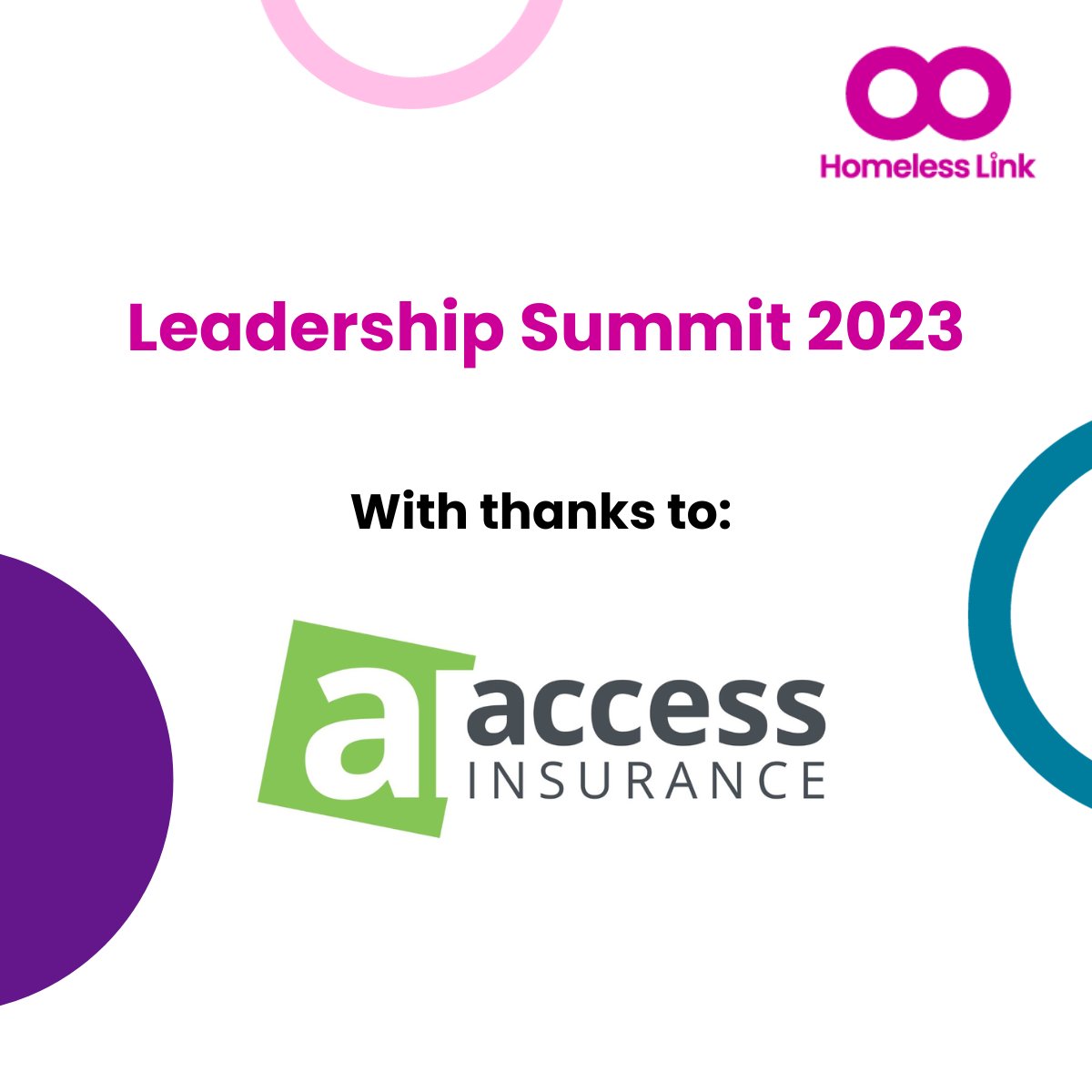 Homeless Link tweet media