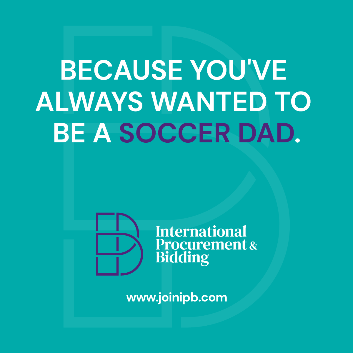 joinipb's tweet photo. Because you’ve always wanted to be a soccer dad.

Want to make time for your family while taking control of your work schedule?

Be there when it matters. 

Join the IPB today!
https://t.co/K65IjTMtXG

#bidwriter #soccerdad #freelance #writerscommunity #WorkFromHome #procurement https://t.co/8LNCO6ds4g