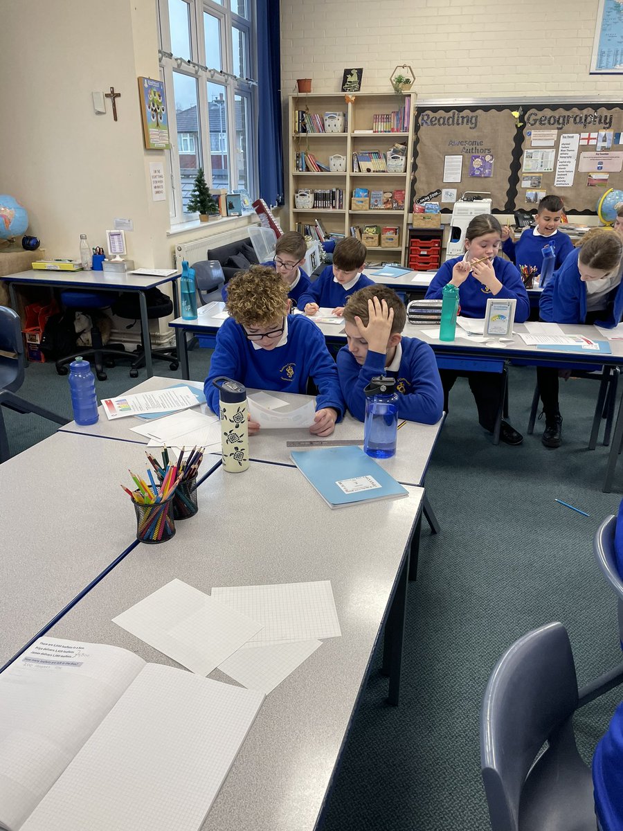 stjosephskly's tweet photo. Hawthorn Class are up and running with their first maths challenge for Intellectual Day. @bcw_cat #intellectualday #teamhawthorn #SJKmaths https://t.co/OF9bj8zRKc