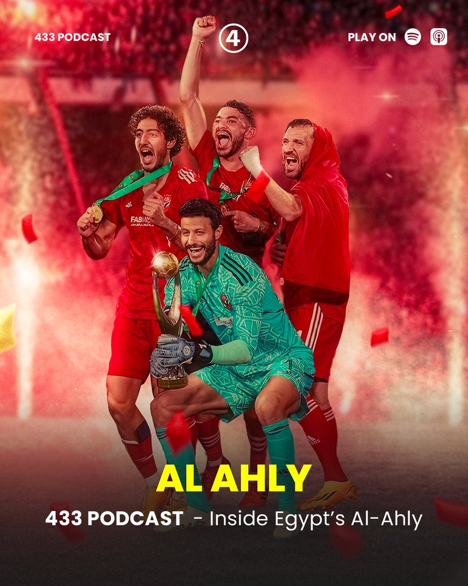 Al Ahly is the pride of 🇪🇬 Cairo. We dive into the club’s epic history on the latest episode of our podcast. Listen here: bit.ly/AlAhlyPod