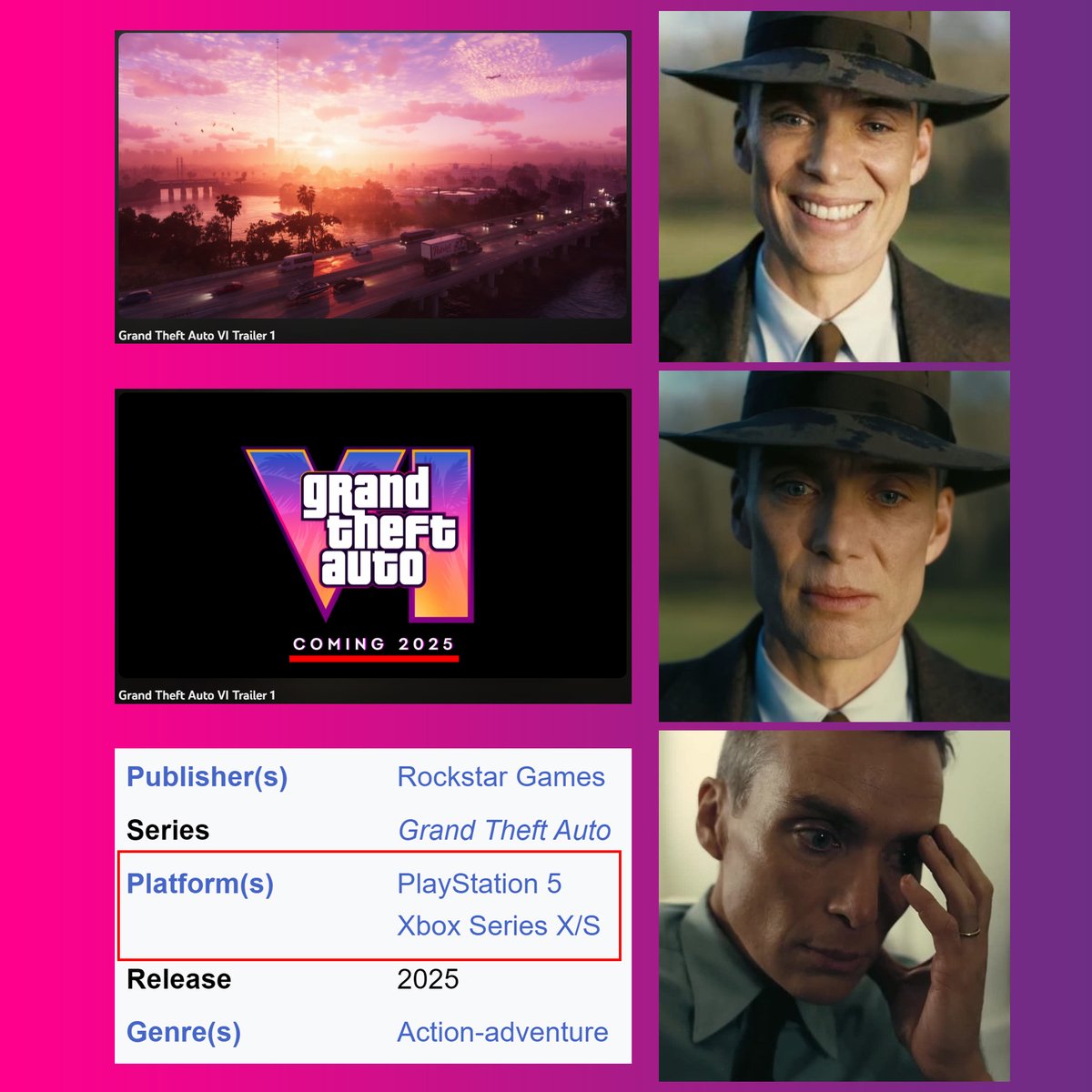 coolermasterfr's tweet photo. 😀😟😰

#GTA6 #GTAVI https://t.co/3QxjEwNVX9