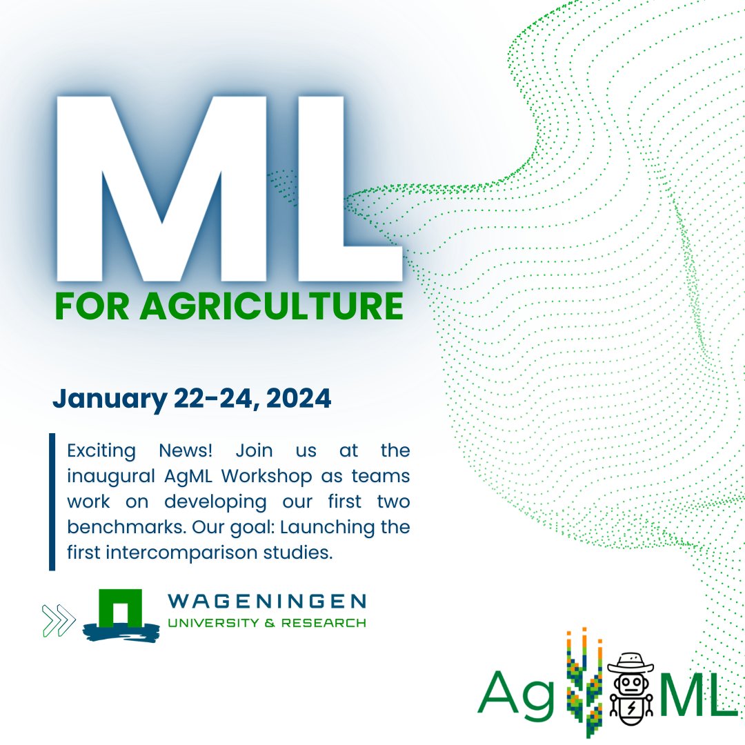 Join us in Wageningen in January for the first AgMIP Machine Learning (AgML) workshop! wur.nl/en/research-re… 🌾🤖 @inathens @AgMIPnews - image credit @OumniaEnnaji