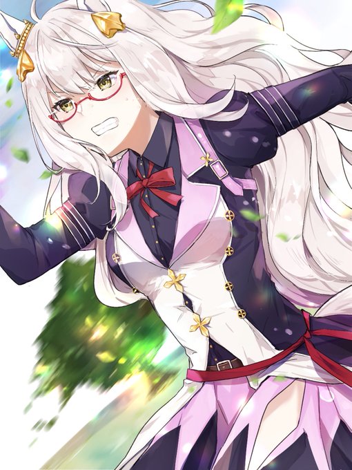 走るハヤヒデ。 #ウマ娘