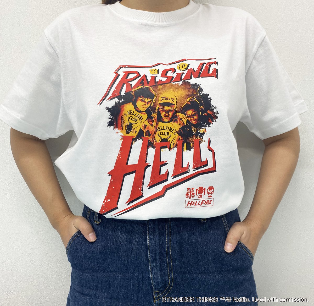 STRANGER THINGS ストレンジャーシングス　ヘルファイア　Tシャツ 楽天市場】ストレンジャー・シングス ヘルファイア・クラブ ロゴ