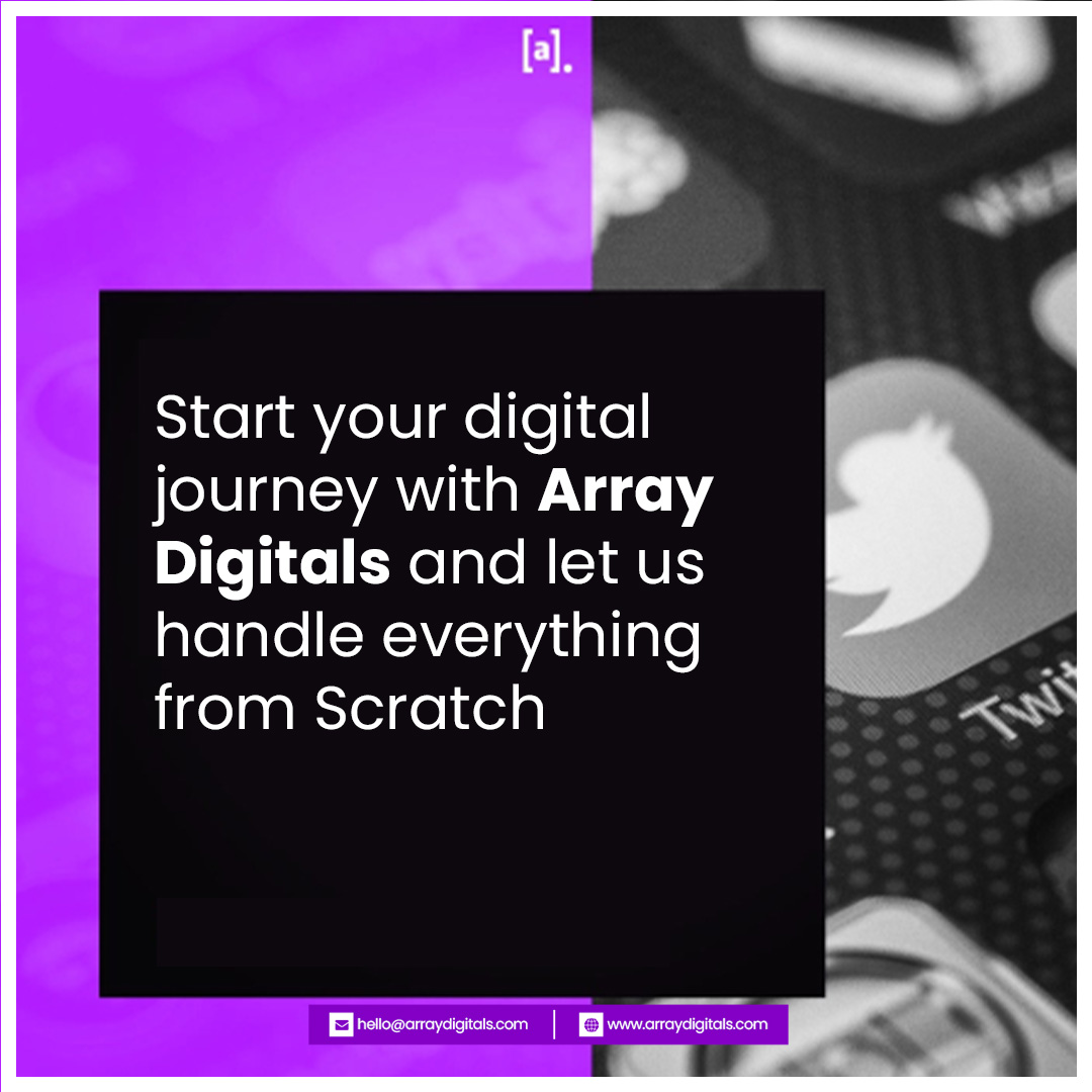 array_digitals's tweet image. Let Array Digitals be your digital architect, shaping success from the ground up.

Get in touch : arraydigitals.com

#ArrayDigitals #DigitalTransformation  #services