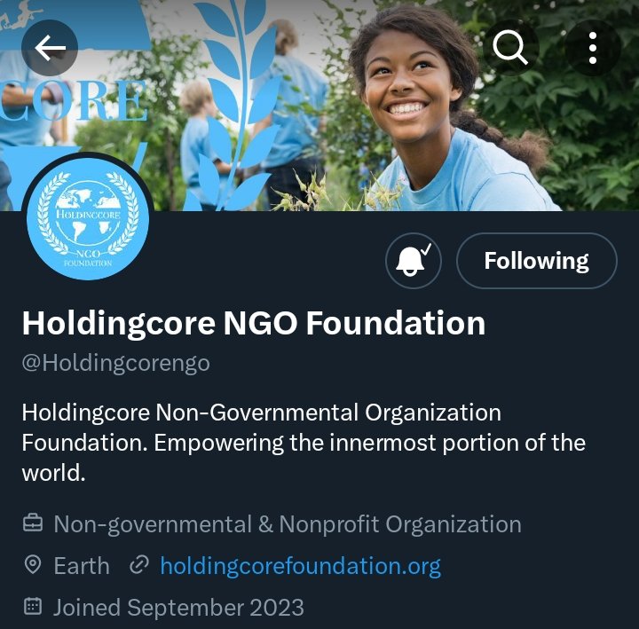BimbolAdedapo's tweet photo. If you're not already following @Holdingcorengo on all social media, you'd be missing out on exciting updates!
Connect via #Facebook, #IG & #X App & #LinkedIn Soon
Big things await you next yr #HoldingcoreNGOFoundation
#HoldingcoreFoundation #HoldingcoreNGOFoundation
#AreUIN https://t.co/GB3WP7U4h9