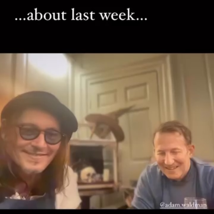 JohnnyDeppLoveo's tweet image. New pic of Johnny and @adam.waldman posted by @iambobbylondon! 
#johnnydepp #justiceforjohnnydepp