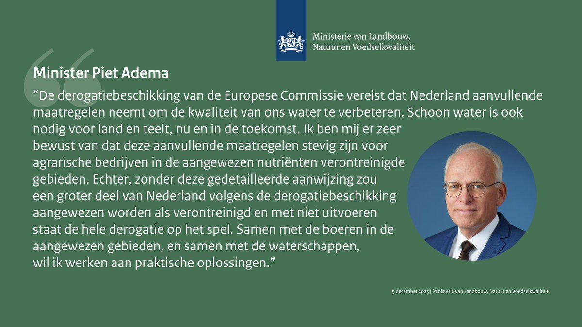 Ministerie van LVVN tweet media