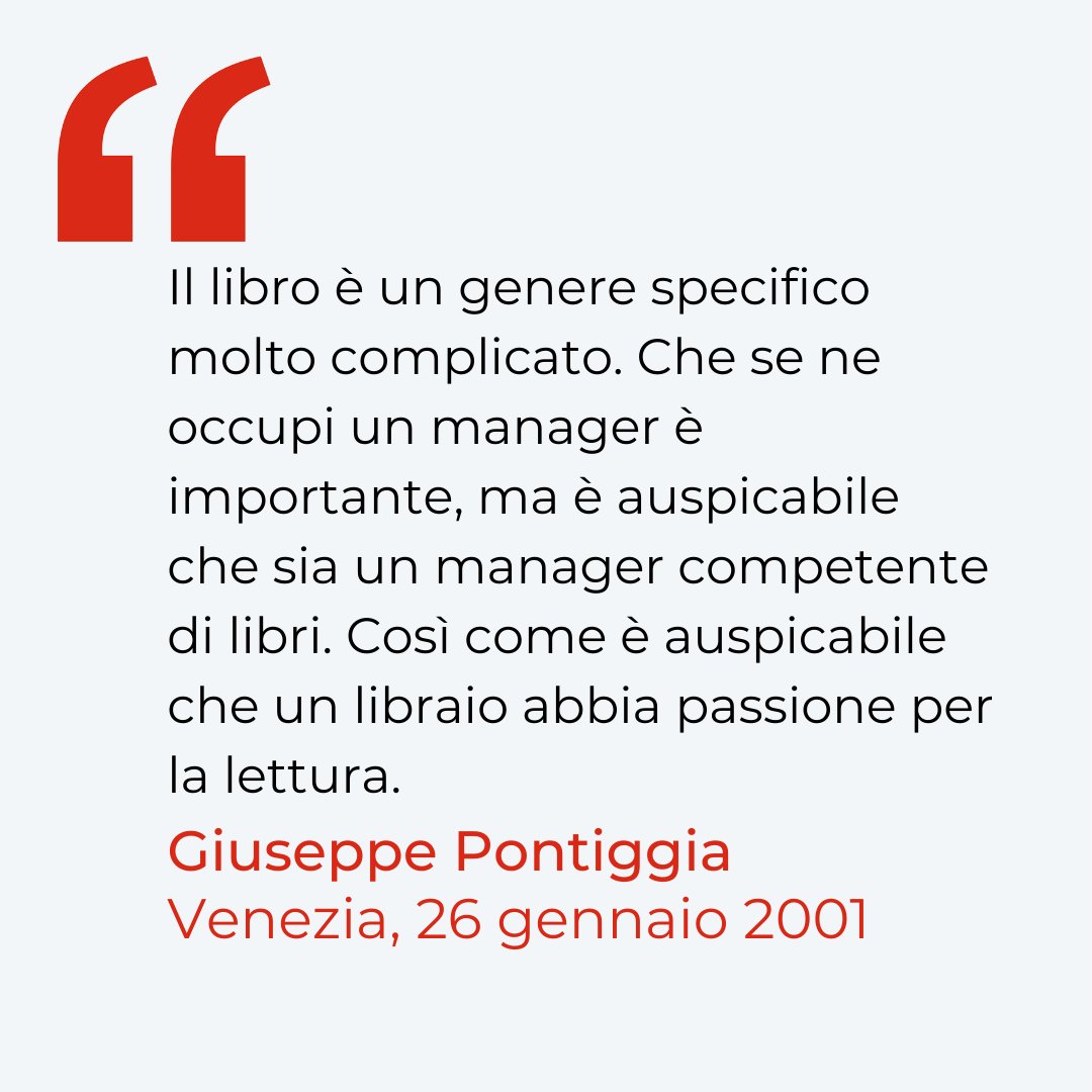 #ScuolaLibraiUEM
#UEMGuestStars
Della complessità dell'essere libraio e del gestire una libreria.
Ne parleremo al 41esimo Seminario, cercando di trasmettere ai librai gli strumenti necessari per portare avanti il mestiere più bello del mondo.

<a href="/FondazioneGCini/">Fondaz. Giorgio Cini</a>