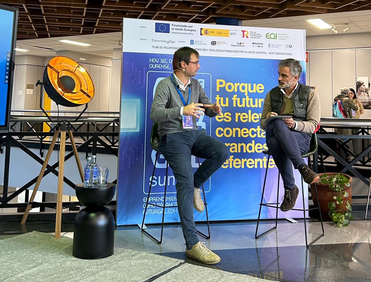 Tal y como prometía, <a href="/futurgal/">Futurgal</a>  fue el punto de encuentro para debatir sobre 𝗶𝗻𝗻𝗼𝘃𝗮𝗰𝗶𝗼́𝗻 𝘆 𝗰𝗼𝗻𝗼𝗰𝗶𝗺𝗶𝗲𝗻𝘁𝗼 𝗱𝗶𝘀𝗿𝘂𝗽𝘁𝗶𝘃𝗼
 
Óscar Barba exploró los aspectos que se deben de tener en cuenta a la hora de lanzar un nuevo negocio

¡Vaya exitazo de evento!