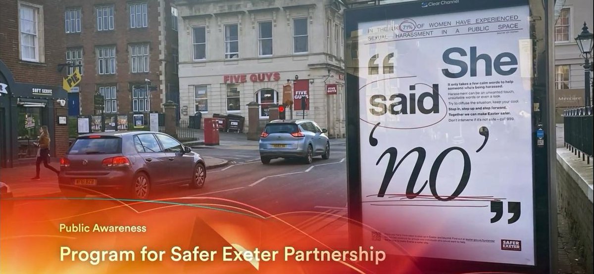 While we didn't secure the win at @TheDrumAwards, we're incredibly proud to have been shortlisted for our already multi-award-winning Bystander Intervention Campaign for @SaferExeter. Congratulations to all the winners and finalists! #TheDrumAwards #PR #MarketingAgency