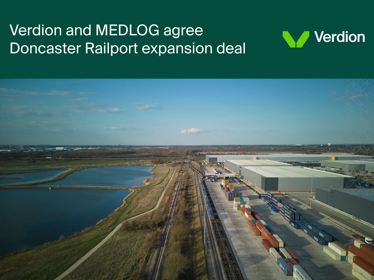 We are pleased to announce that MEDLOG will operate iPort’s on-site, open access rail terminal, iPort Rail. The global transport and logistics provider is taking a long-term lease of the facility with handover expected to complete in Q1 2024.  
 iportrail.com/news/