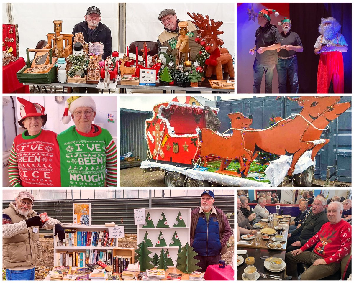 Yuletide is in the air at Men's Sheds 🎄🎄 Shedders are busy creating conversing and connecting. We love to see it!😍
#xmas23