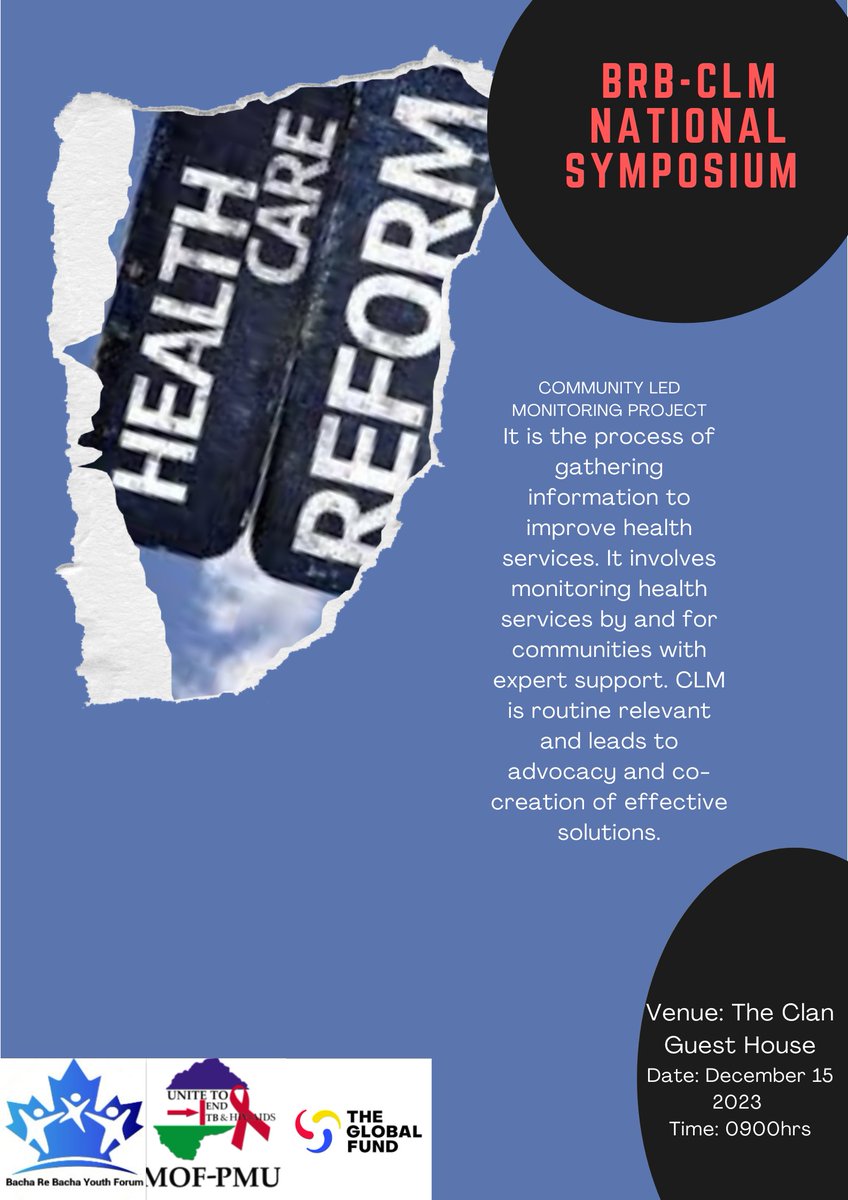 ..Information gathered, gaps identified ...advocacy is next with much evidence #CLMSymposium