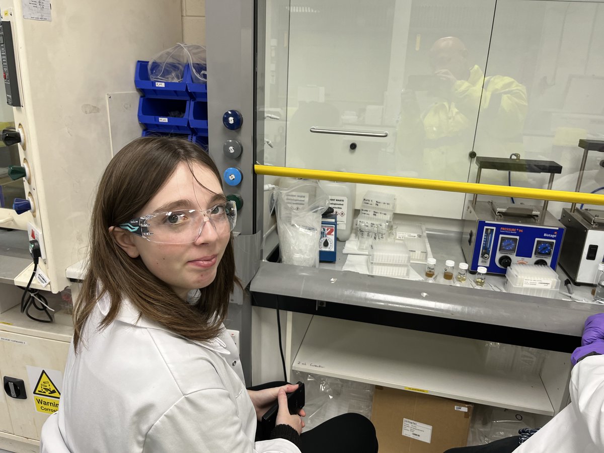 Year 10 student Charlie enjoyed her week's work experience at <a href="/Biotage/">Biotage</a> - in particular the R&amp;D labs. #YPantCareers
