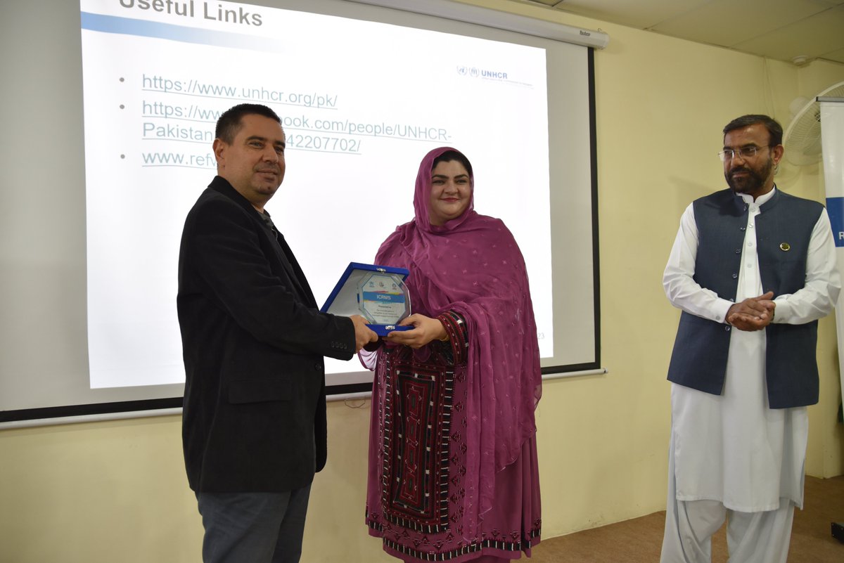 ICRMS_BUITEMS's tweet photo. Exploring UNHCR’s Organizational Mandate, Operations, &amp; Interventions in Balochistan at an insightful lecture by ICRMS. Gratitude to Mr. Arkadiy Leibovsky for sharing insights. Engaging discussion at NIMS with federal &amp; provincial ministry members. #UNHCRBalochistan https://t.co/TZgCuivJcp