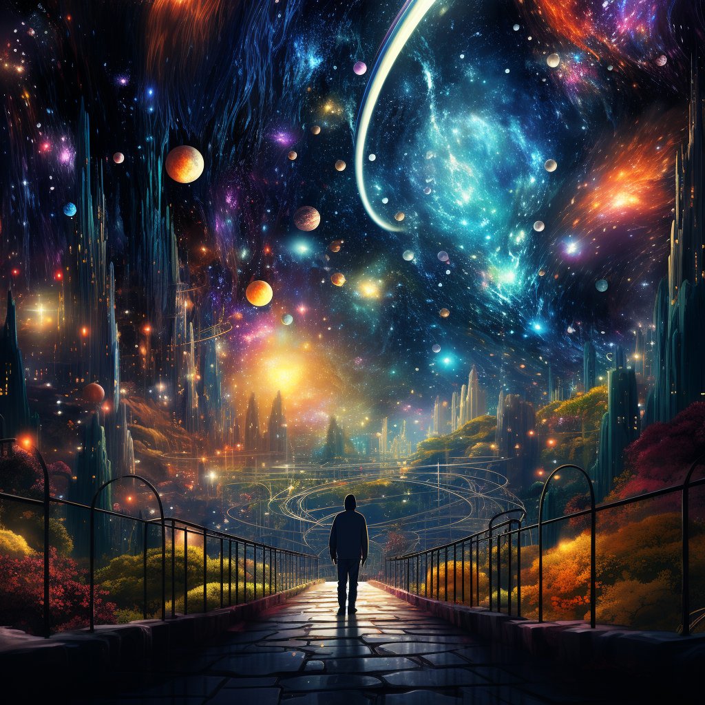 In the canvas of the cosmos our imagination is the brush that paints reality. Embrace the boundless realms within; for every dream etched in the heart is a step closer to the soul's awakening. Our visions are the seeds of the universe's endless garden.
#CosmicDreams #CosmicWisdom