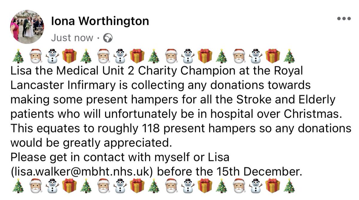 Let us know if you could contribute anything ⛄️🎅🏼🎄🎁