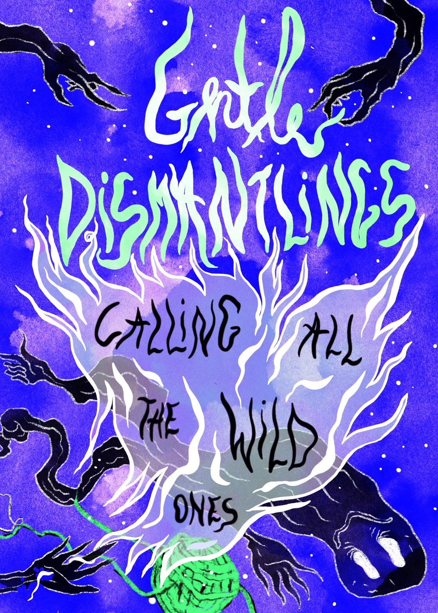 ✨ Launch Alert! „Gentle Dismantlings" is out now! This issue celebrates posthuman feminisms and asks how we can gently dismantle the structural forces that prevent us from interacting with each other—and all other life on earth—with care and celebration. dingdingding.org