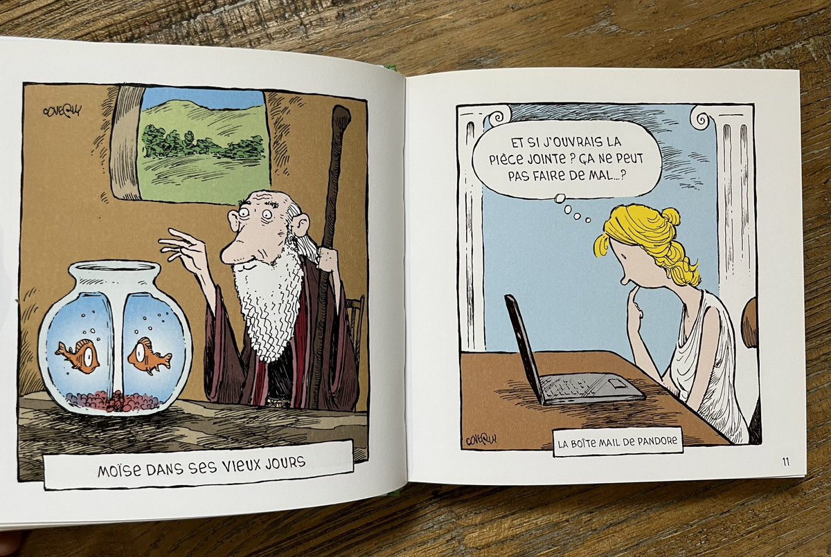 #BDformatCarre #jour9

L’album du mardi matin, pour continuer le papotage autour des BD carrées.

Speed Bump du génial Dave Coverly 😍