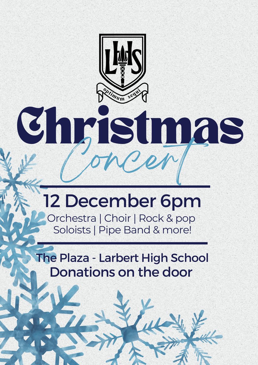 ❄️ ⛄️ 🎅 Christmas Concert 🎅⛄️❄️ 

A reminder that our Christmas Concert takes place next week on Tuesday evening at 6pm. 

Why not come along at 5pm, get a coffee and head for a walk round the art exhibition first? 

Donations are welcome on the door - no tickets required.
