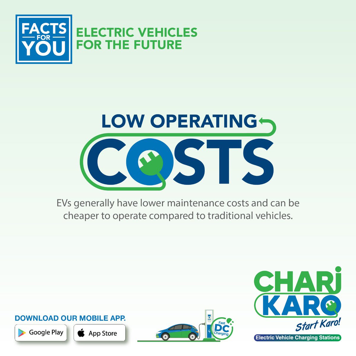 charjkaro's tweet photo. Electric vehicles are not just the future of transportation – they're the present. With their zero-emissions and lower running costs, they're a better choice for our planet and our wallets.

 #EVs #SustainableLiving #CleanEnergy #lowcost #charjkaro https://t.co/ObYiwk1pcA