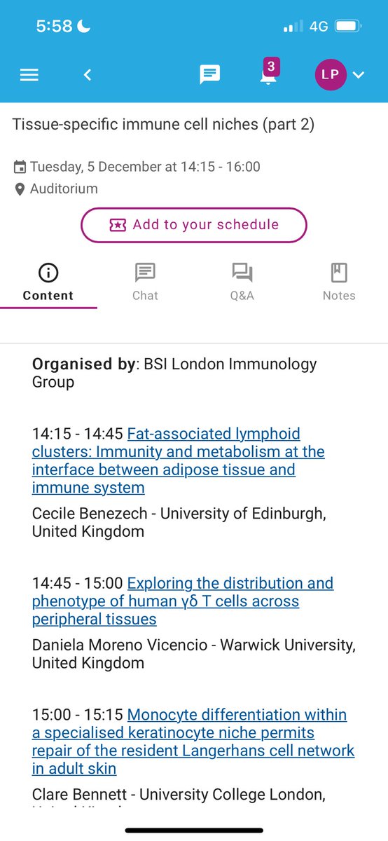 Looking forward to chairing the ‘Tissue-specific immune cell niches (Part II)’ session later today at 14:15 in the main auditorium at #BSI23 Who’s coming to this session? We have a great line up, so hopefully some lively, thought-provoking & interesting discussion will be had!