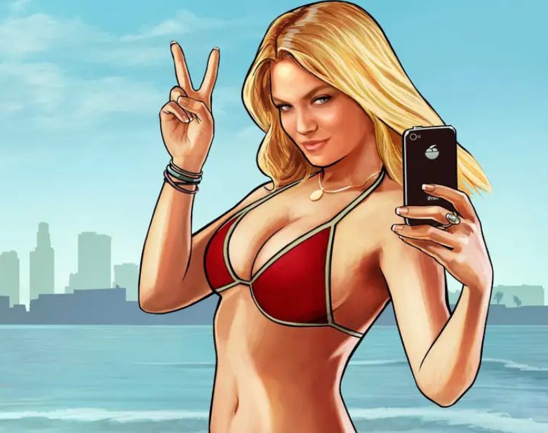 One scene from the GTA 6 trailer that really stood out to me, rockstars marketing is next level 😂