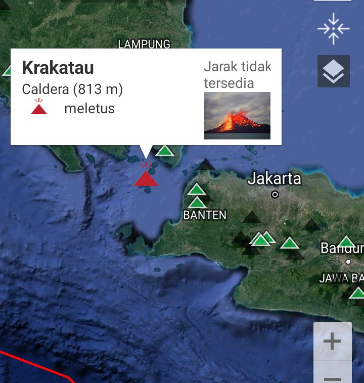 melatipoetihh's tweet photo. Gunung KRAKATAU di Selat Sunda, mengalami aktivitas ledakan ketinggian abu vulkanik hingga 7000 kaki ( 2100m )
Selasa 5 Des 2023 (12:43 WIB) https://t.co/AdrEM8MGHJ