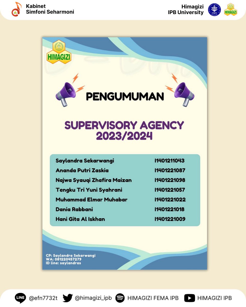 HIMAGIZI FEMA IPB tweet media