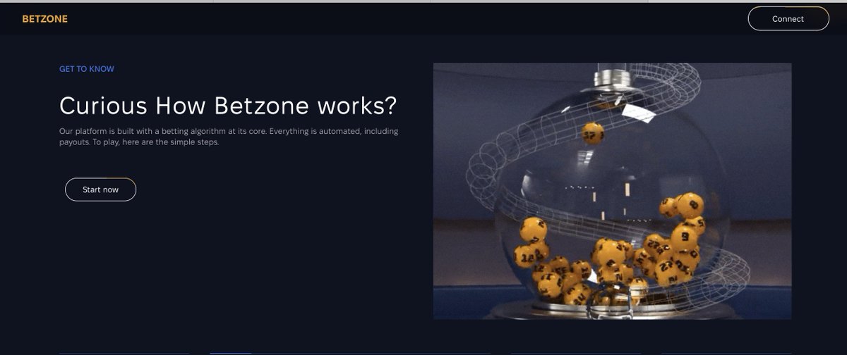 🚨Betzone: The Future of Online Betting! 

Don't miss out on the ultimate web3 gaming experience! Seamlessly integrated with MetaMask on BNB Smart Chain, Betzone keeps your money in your crypto wallet.

Why Betzone?
🛡️ Safe, secure, transparent
🎰 Excitement of lottery + casino