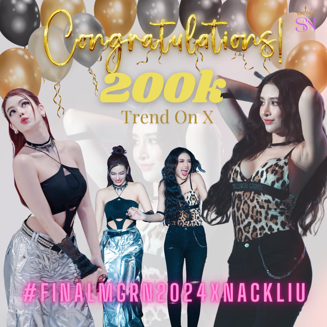 SnackOfficialTH's tweet image. 🎉 200k แล้ว เก่งที่สุด ขอบคุณทุกคนเลยนะคะะ 🙏🏻🎉 
ไหนๆก็ไหนๆแล้ว ใครถูกน้องแน็กตก ตามมาเข้าด้อมกันได้นะคะ พี่ๆ ยายๆ น้องแน็กรออยู่นะค้าบบ ✨❤️‍🔥
#สแน็กอัจฉรีย์ #SnackAjcharee 
#FinalMGRN2024xNackLiu