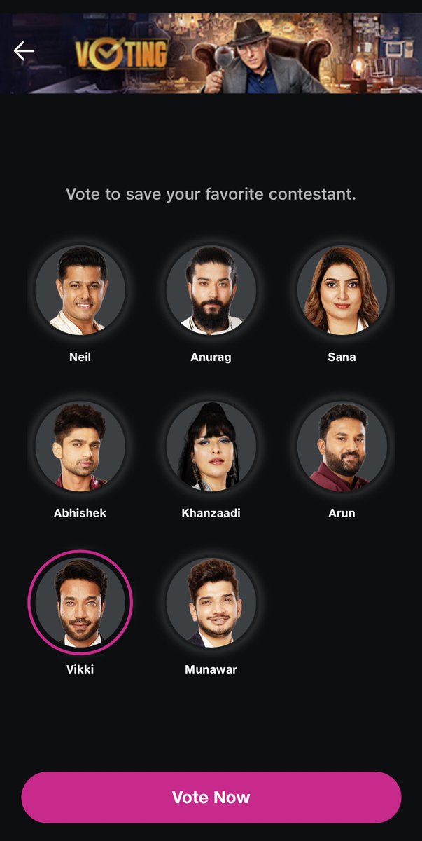 AartiM18's tweet photo. Voted ✔️that too multiple times 😊
You’ve been a good player n #BiggBoss17 is genuinely not being fair to you. 
You deserve support n we genuinely request bb to let you play otherwise season is becoming boring .

Vote for #VickyBhaiya everyone 🗳️
#VickyJain 
#AnkitaLokhande https://t.co/5Mw5QY1eIE